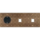 MODELEC - Façade Fascination Laiton Atlas Triple Horizontale Pckm1M1 V