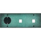 MODELEC - Façade Fascination Laiton Jade Triple Horizontale Pckm1M1 V