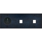 MODELEC - Façade Fascination Laiton Ombre Triple Horizontale PC M1 M1 à Vis