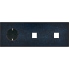 MODELEC - Façade Fascination Laiton Ombre Triple Horizontale PCK M1 M1