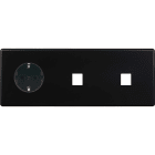 MODELEC - Façade Hitera Noir Soft Touch Triple Horizontale PCK M1 M1