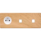 MODELEC - Façade Hitera Chene Clair Triple Horizontale PC M1 M1