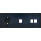 MODELEC - Façade Fascination Laiton Ombre Triple Horizontale Pckm1M2 V