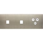 MODELEC - Façade Confidence Laiton Acier Triple Horizontale M1 M1 C3