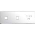 MODELEC - Façade Confidence Laiton Chrome Triple Horizontale M1 M1 C3