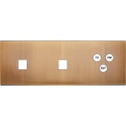 MODELEC - Façade Confidence Laiton Bronze Triple Horizontale M1 M1 C3