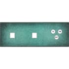 MODELEC - Façade Fascination Laiton Jade Triple Horizontale M1 M1 C3