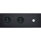 MODELEC - Façade Confidence Laiton Noir Mat Triple Horizontale PC Pc C1