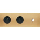 MODELEC - Façade Confidence Laiton Brosse Triple Horizontale PC Pc C1