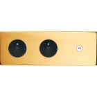 MODELEC - Façade Confidence Laiton Or Miroir Triple Horizontale PC Pc C1