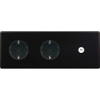 MODELEC - Façade Hitera Noir Soft Touch Triple Horizontale PCK Pck B1