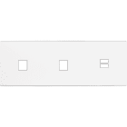 MODELEC - Façade Confidence Laiton Blanc Mat Triple Horizontale M1 M1 U1