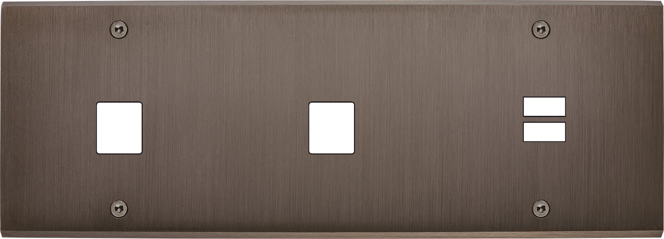 MODELEC - Façade Confidence Laiton Canon De Fusil Triple Horizontale M1 M1 U1 Vis