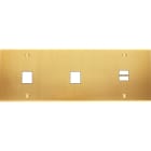 MODELEC - Façade Confidence Laiton Satine Triple Horizontale M1 M1 U1 Vis