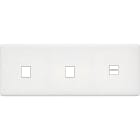 MODELEC - Façade Hitera Terrazzo Blanc Triple Horizontale M1 M1 U1