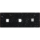 MODELEC - Façade Hitera Terrazzo Noir Triple Horizontale M1 M1 U1