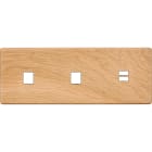 MODELEC - Façade Hitera Chene Clair Triple Horizontale M1 M1 U1