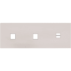 MODELEC - Façade Désir Gris Perle Mat Triple Horizontale M1 M1 U1
