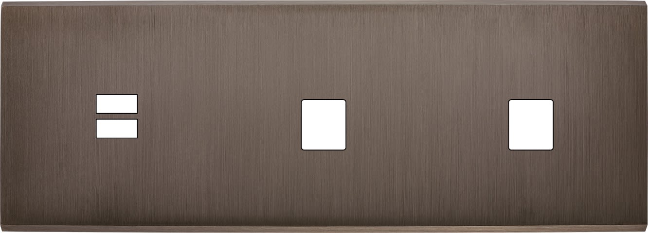 MODELEC - Façade Confidence Laiton Canon De Fusil Triple Horizontale U1 M1 M1