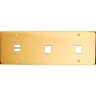 MODELEC - Façade Confidence Laiton Or Miroir Triple Horizontale U1 M1 M1 Vis