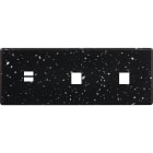 MODELEC - Façade Hitera Terrazzo Noir Triple Horizontale U1 M1 M1