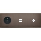 MODELEC - Façade Confidence Laiton Canon De Fusil Triple Horizontale PC U1 C1