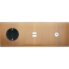 MODELEC - Façade Confidence Laiton Vieux Bronze Triple Horizontale PCK U1 C1