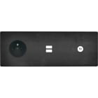 MODELEC - Façade "M" Acier Verni Tripl Horizont1 Prise 1 Chargeur USB 1 Prise Tv magnétiq