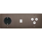 MODELEC - Façade Confidence Laiton Canon De Fusil Triple Horizontale PCK U1 C3 Vis