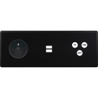 MODELEC - Façade Hitera Noir Triple Horizontale PC U1 C3