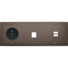 MODELEC - Façade Confidence Laiton Canon De Fusil Triple Horizontale PC M1 U1 Vis