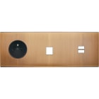 MODELEC - Façade Confidence Laiton Vieux Bronze Triple Horizontale PC M1 U1