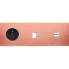 MODELEC - Façade Confidence Laiton Cuivre Satine Triple Horizontale PC M1 U1