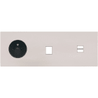MODELEC - Façade Désir Gris Perle Mat Triple Horizontale PC M1 U1