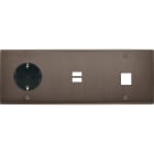 MODELEC - Façade Confidence Laiton Canon De Fusil Triple Horizontale PCK U1 M1 Vis