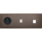 MODELEC - Façade Confidence Laiton Canon De Fusil Triple Horizontale PC U1 M1