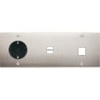 MODELEC - Façade Confidence Laiton Nickel Satine Triple Horizontale PCK U1 M1 Vis