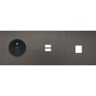 MODELEC - Façade Empreintes PLAN Canon Fusil Triple Horizontale Prise de Courant U1 M1 M
