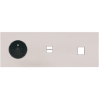 MODELEC - Façade Désir Gris Perle Mat Triple Horizontale PC U1 M1