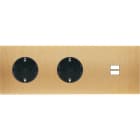 MODELEC - Façade Confidence Laiton Brosse Triple Horizontale PCK Pck U1
