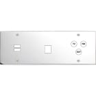 MODELEC - Façade Confidence Laiton Chrome Triple Horizontale U1 M1 C3 Vis