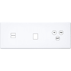 MODELEC - Façade Hitera Blanc Triple Horizontale U1 M1 C3