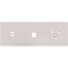 MODELEC - Façade Désir Gris Perle Mat Triple Horizontale U1 M1 C3