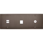 MODELEC - Façade Confidence Laiton Canon De Fusil Triple Horizontale U1 M1 C1 Vis