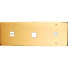 MODELEC - Façade Confidence Laiton Or Miroir Triple Horizontale U1 M1 C1 Vis