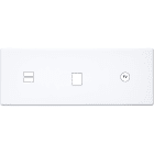 MODELEC - Façade Hitera Blanc Triple Horizontale U1 M1 C1