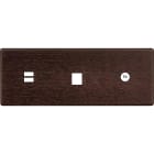 MODELEC - Façade Hitera Chene Fonce Triple Horizontale U1 M1 C1
