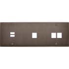 MODELEC - Façade Confidence Laiton Canon De Fusil Triple Horizontale U1 M1 M2 Vis