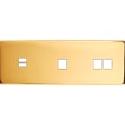 MODELEC - Façade Confidence Laiton Or Miroir Triple Horizontale U1 M1 M2