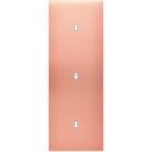 MODELEC - Façade Confidence Laiton Cuivre Satine Triple Verticale B1 B1 B1